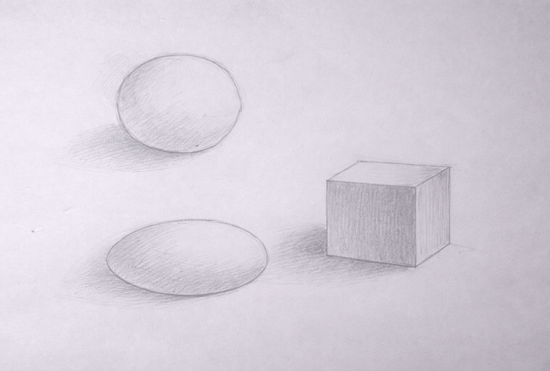 Light and Dark Shapes Practice