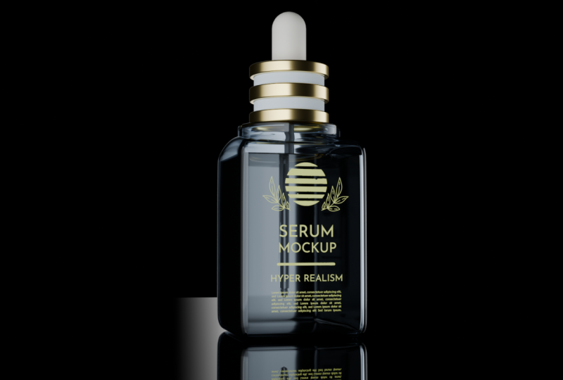 Mock-up Serum Product