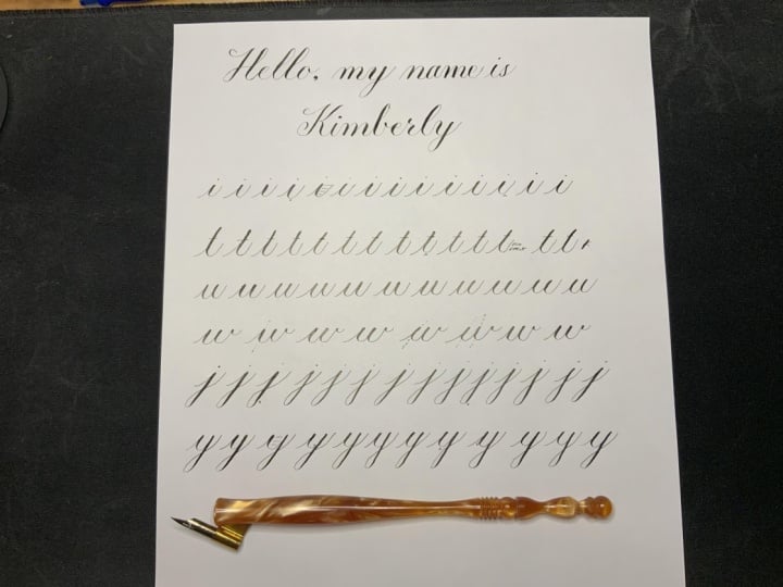 Beginning Copperplate