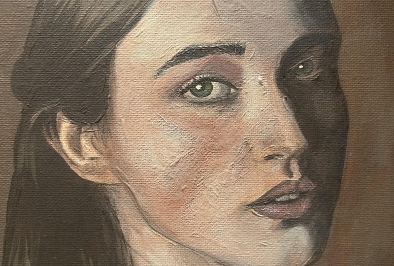 Grisaille portrait