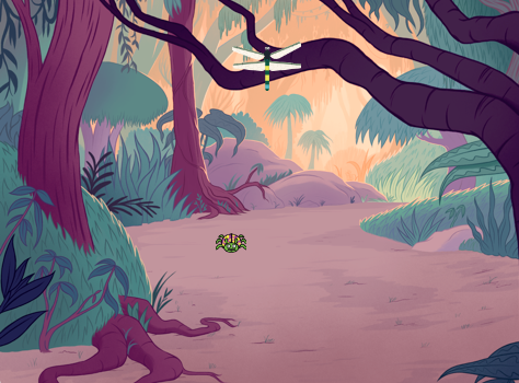 Bug Catch Game - student project