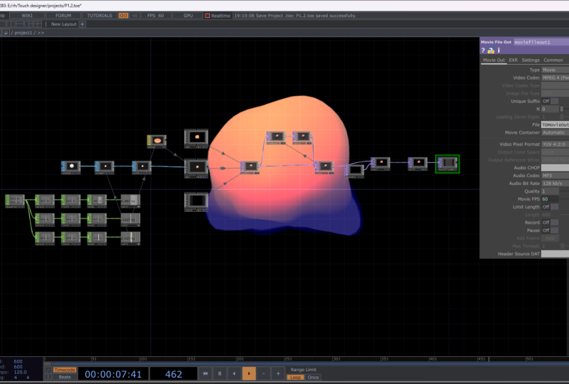 Touch designer Beginner video