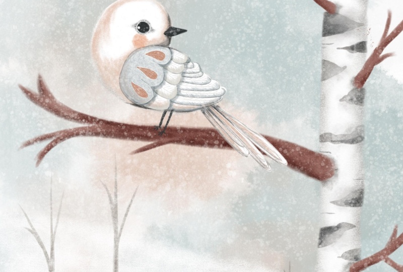 My Snowy Bird