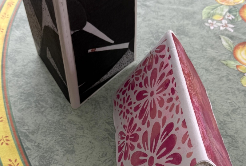 Homemade journal/sketchbook