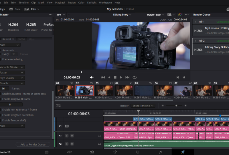 Editing with DaVinci Resolve for real beginners