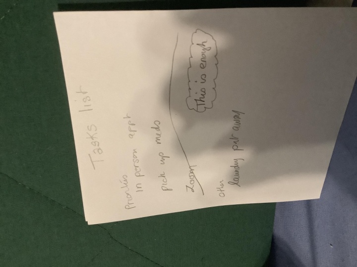 Helpful limits on task list