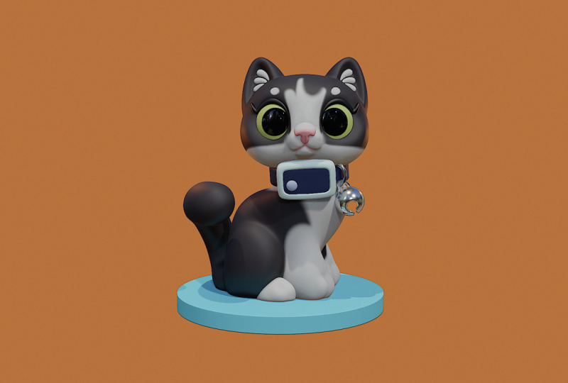 Sculpting my Cat