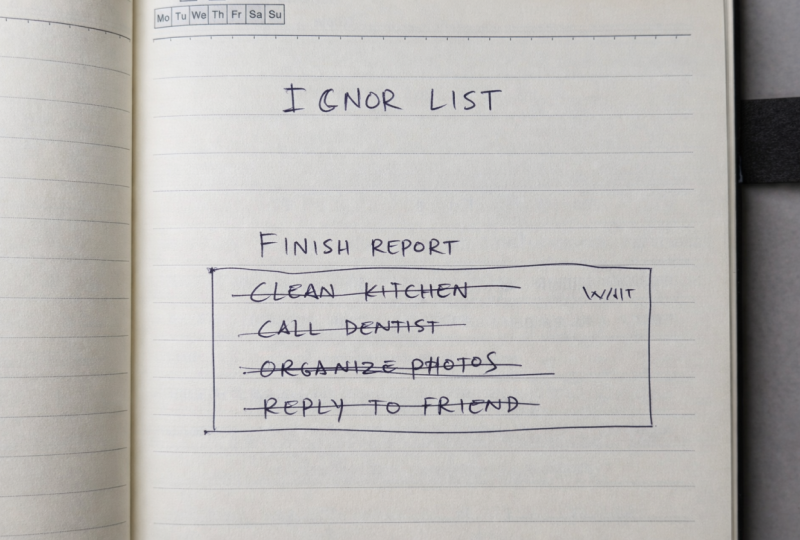 Ignore List