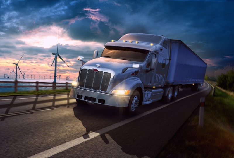 Cinematic Truck Photo Composite (Photoshop Manipulation)