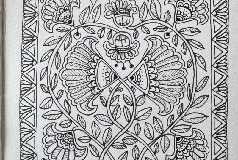 Madhubani Drawings