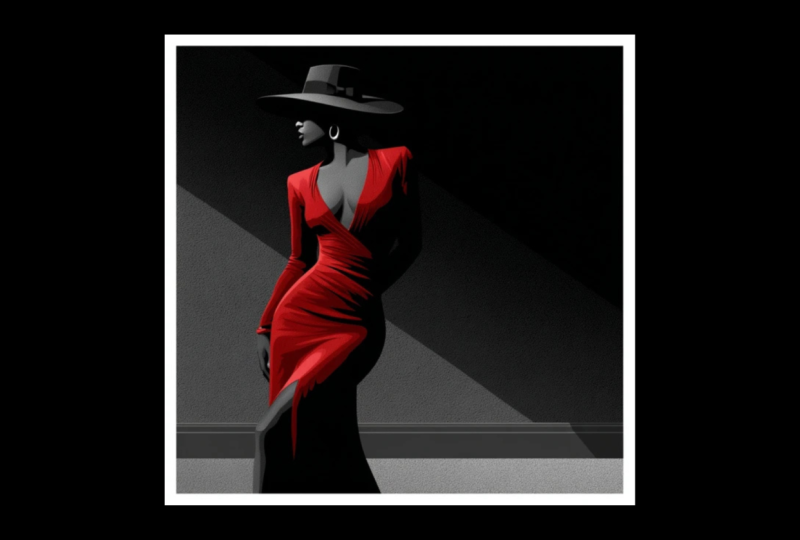 The Lady in Red