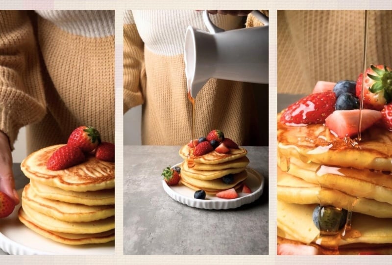 Warning: May cause aggressive pancake cravings 😁