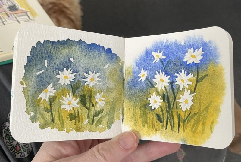 Dandelions made to daisies