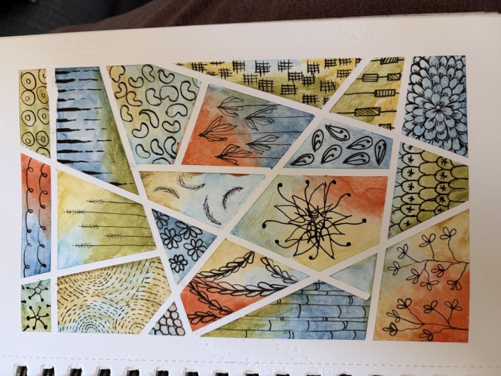fineliner doodles