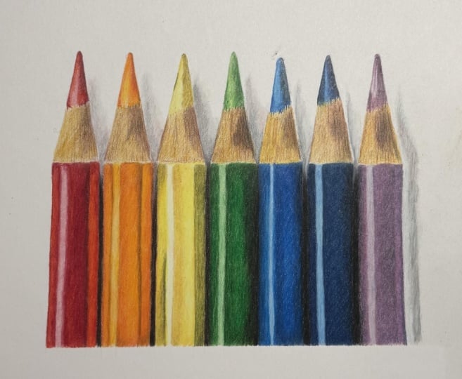 Coloured Pencils – Literally