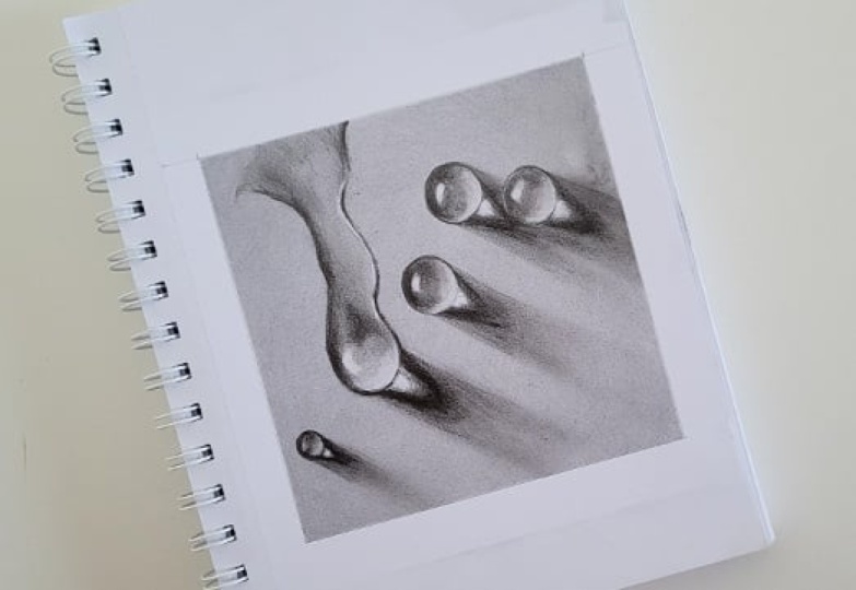 Gotas: reflejos y brillo