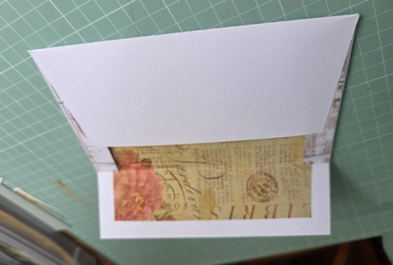 Envelope with no letter because I forgot