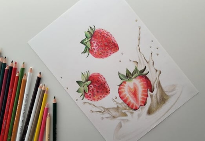 Frutillas con crema