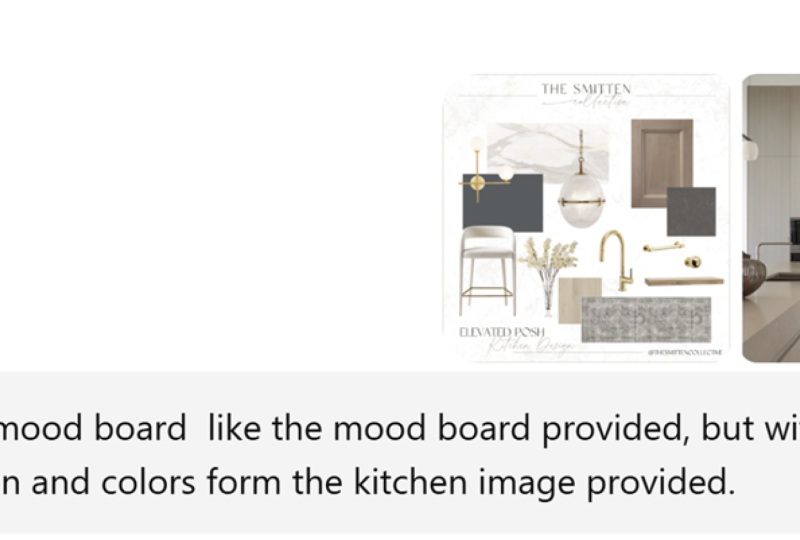Designing a modern european kitchen