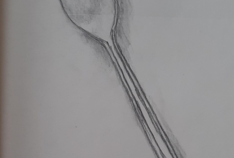 Slow Drawing:  Spoon