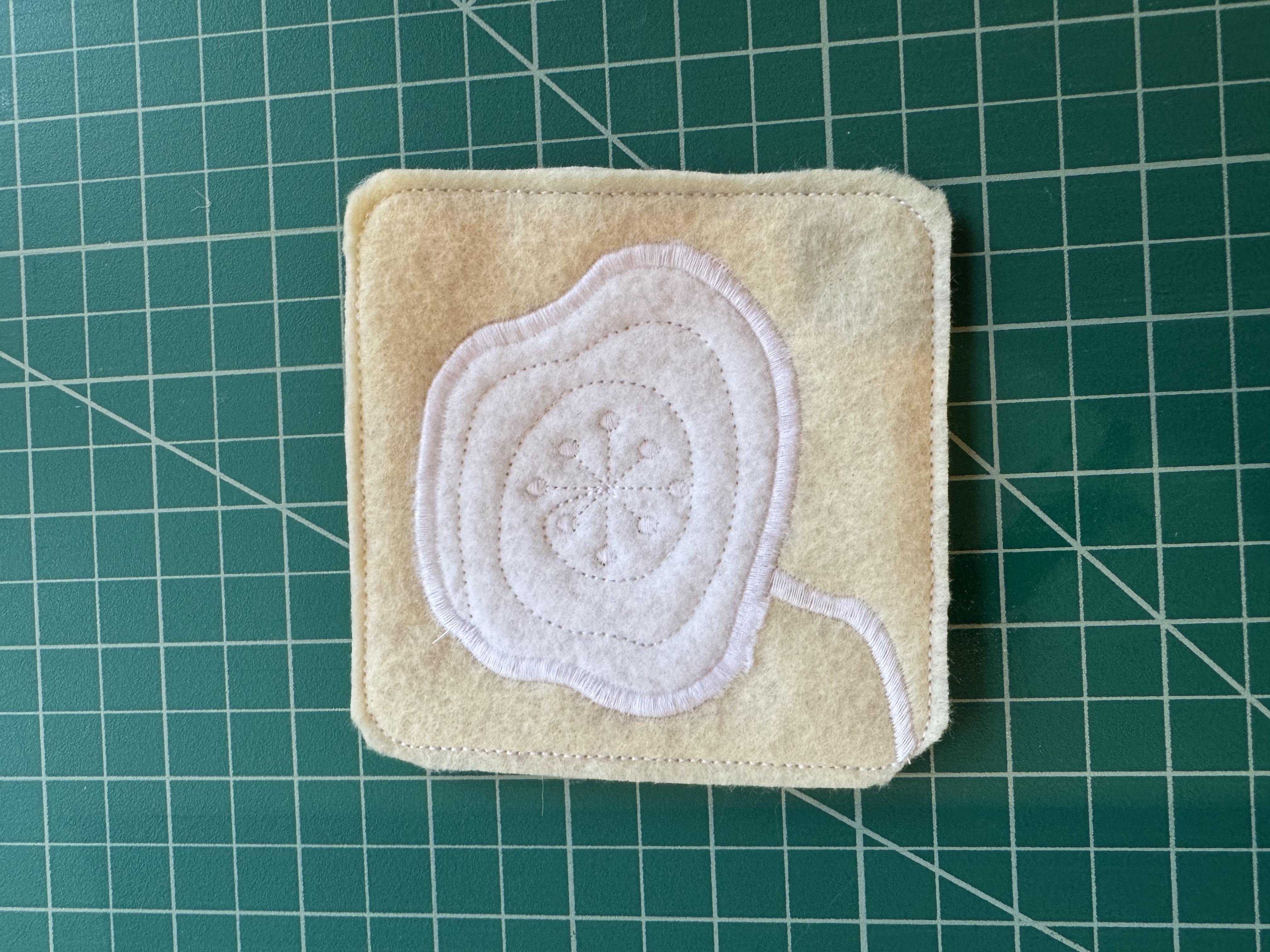 Felt Coaster - student project