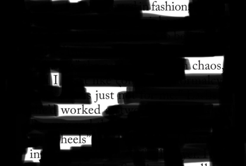 First Blackout Poem