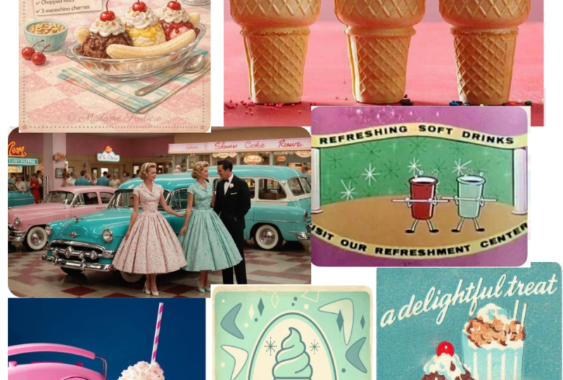50s Ice Cream Character