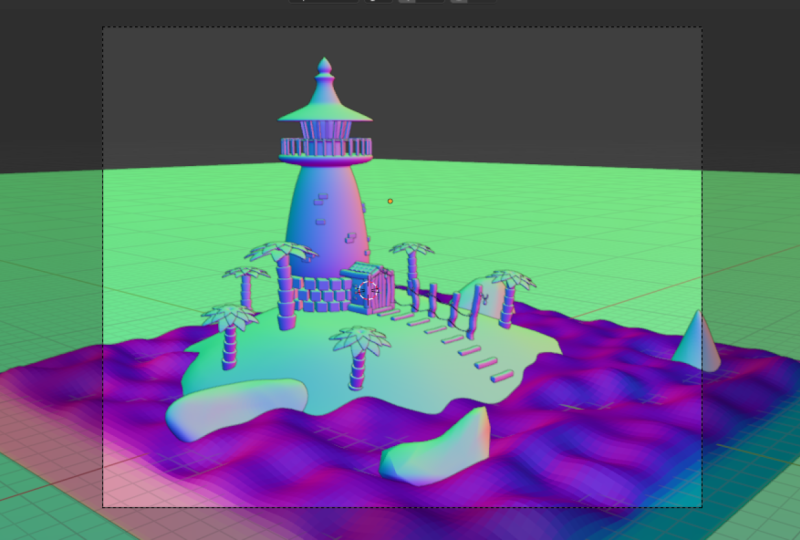 ScreenShot of the Island