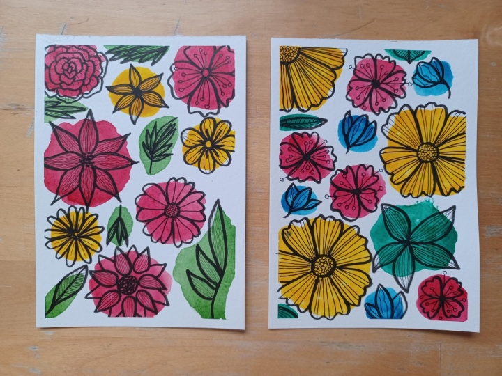 Farben und Blumen