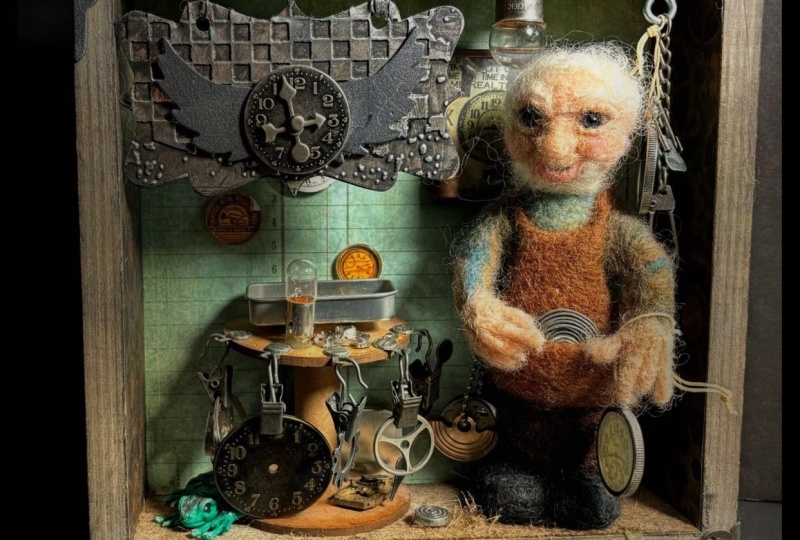 Ye Olde Watchmaker Shadow Box