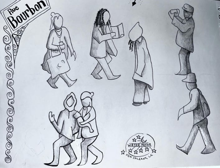 Bourbon Street Doodles