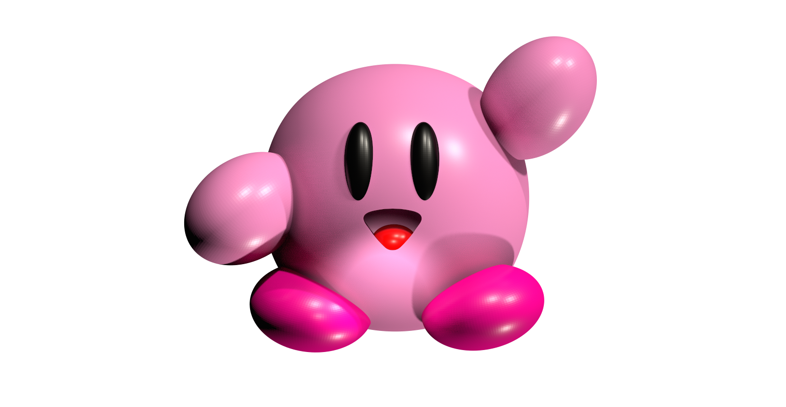 Kirby 3d - student project