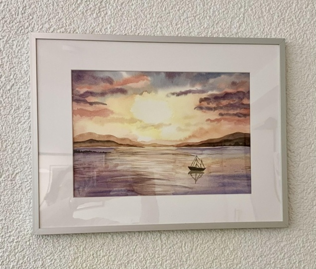 Sunset at the Sea