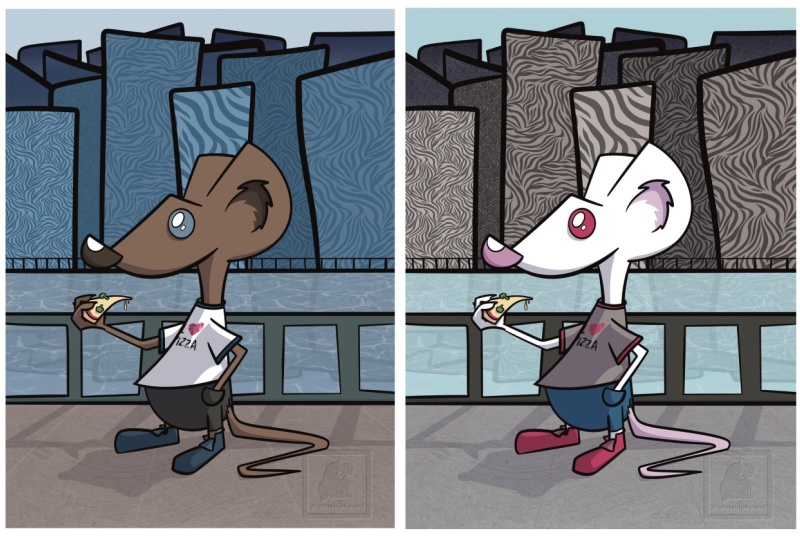 Pizza rat reboot re-color