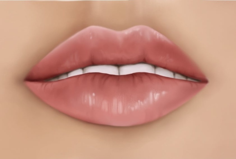 how to draw lips