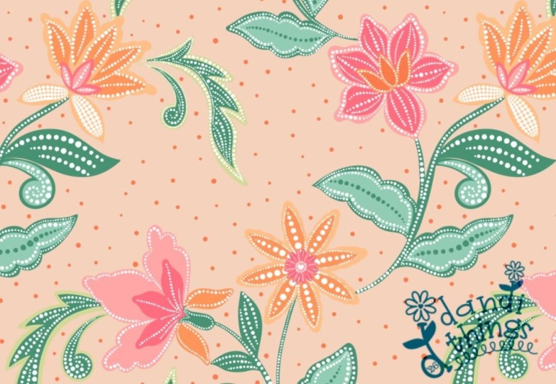 Dotted Floral Pattern