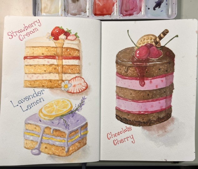 Three Cakes
