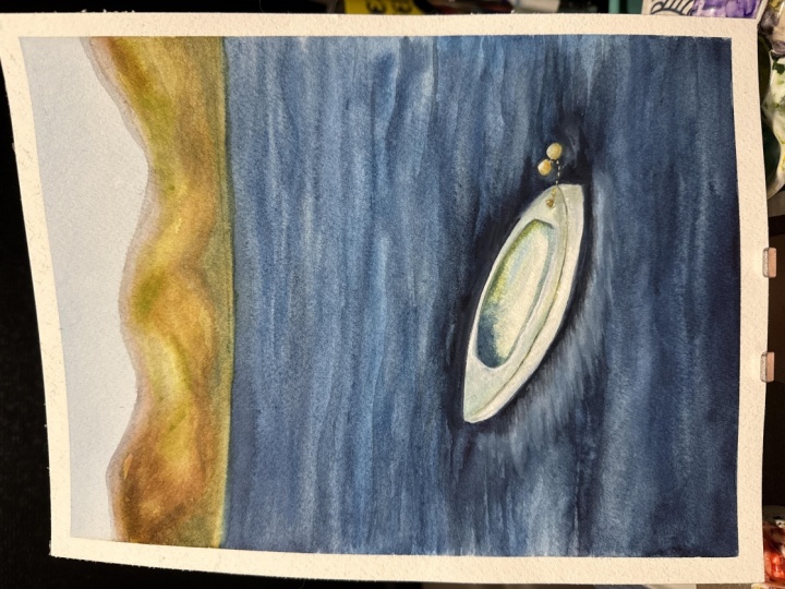 Boat alone in the Wild