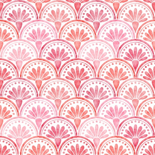 Floral scallops