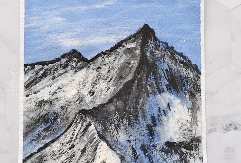 Texture mountain
