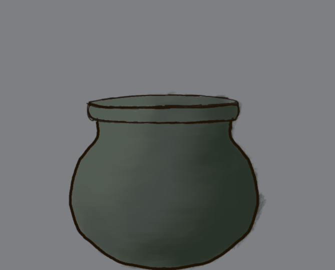 pot painting