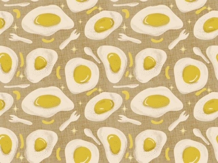 Egg Pattern, Revamped, Midcentury & Retro!
