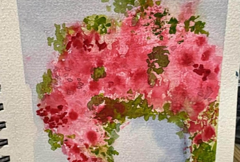 Loose Watercolor Flowers