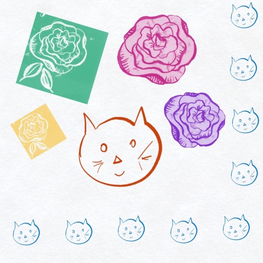 Simple Procreate Stamp Brushes from Drawings