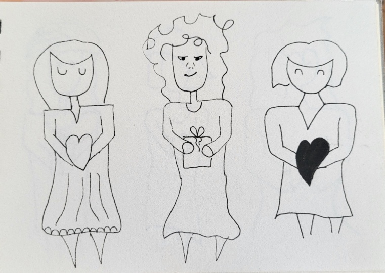 Draw people