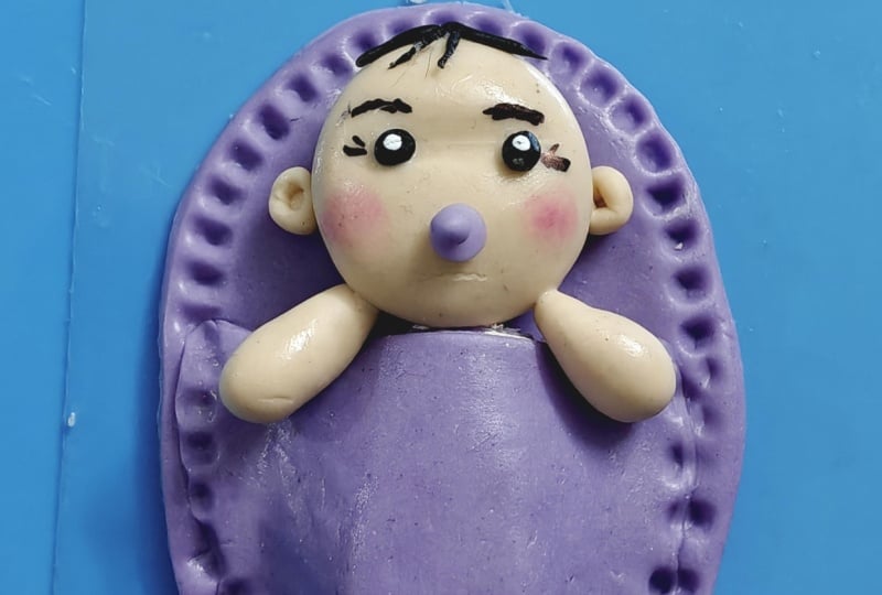 Baby Fridge Magnet