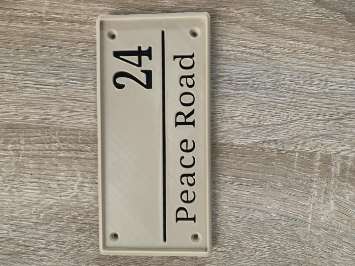 House sign