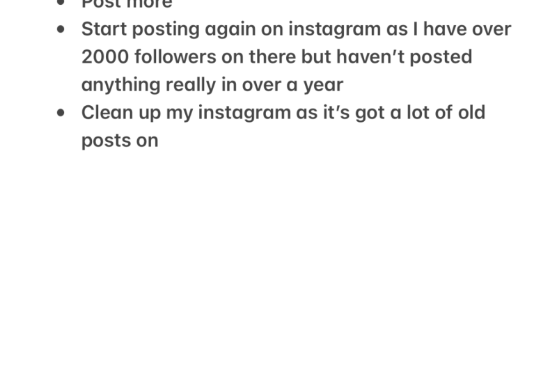 Things I can improve in my social media strategy (lesson 1)☑️