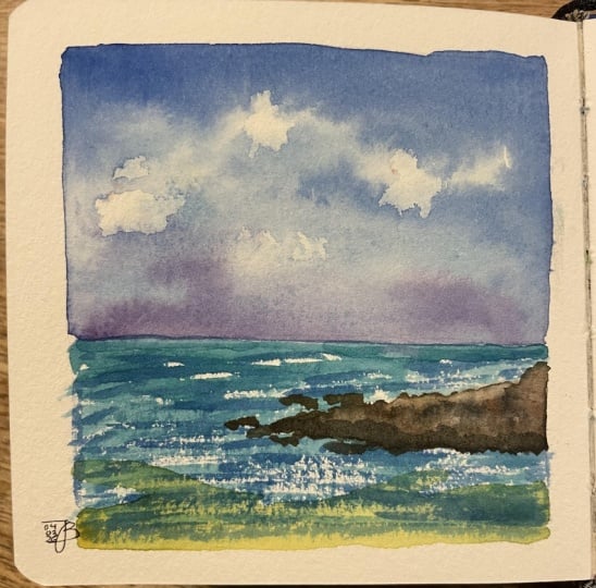 Simple seascape