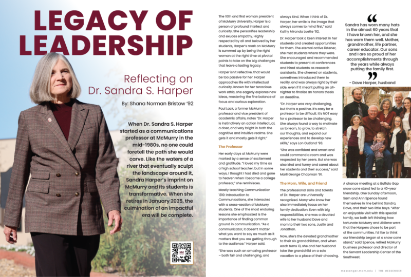 University President Retirement Article